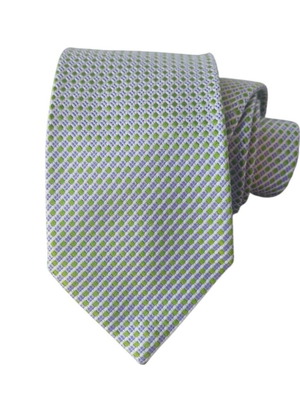 Etro silk tie new, green and purple