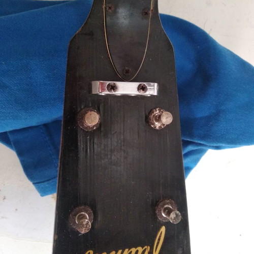 Framus banjo guitar from West Germany 1970s used, four-string