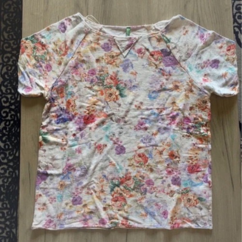 Benetton blouse multicolor, like new, size M