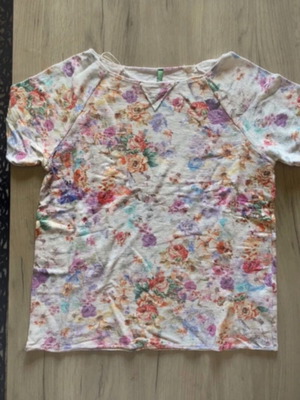 Benetton blouse multicolor, like new, size M