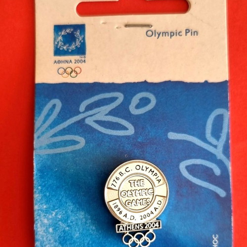 Olympic pins Athens 2004 new, set of 8 pieces