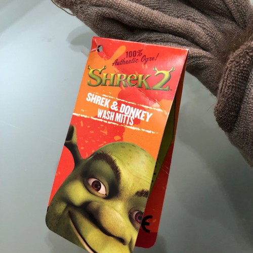 Donkey wash mitt from Shrek new with tag