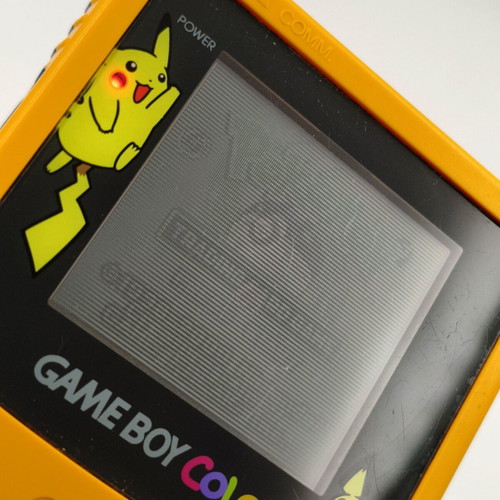 Nintendo Game Boy Color Pokémon Pikachu & Pichu Edition with Pokémon TCG cartridge