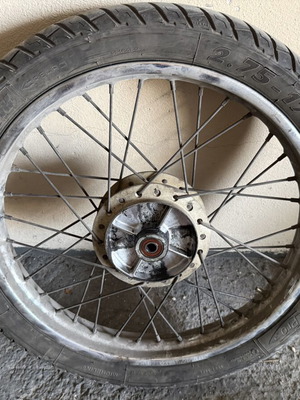 Rear wheel for Honda Innova Injection 125, used, good condition
