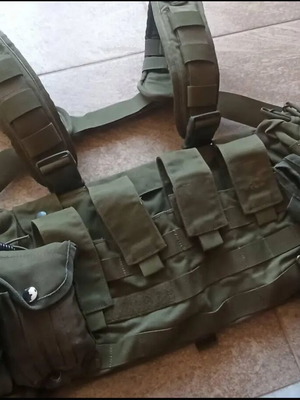 Tasmanian Tiger MKII harness like new, chest rig and backplate set