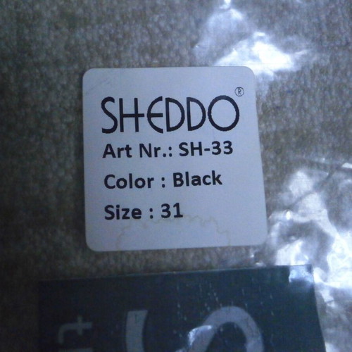 Soft Leather SHEDDO Ballet Shoes Size 31 New Black