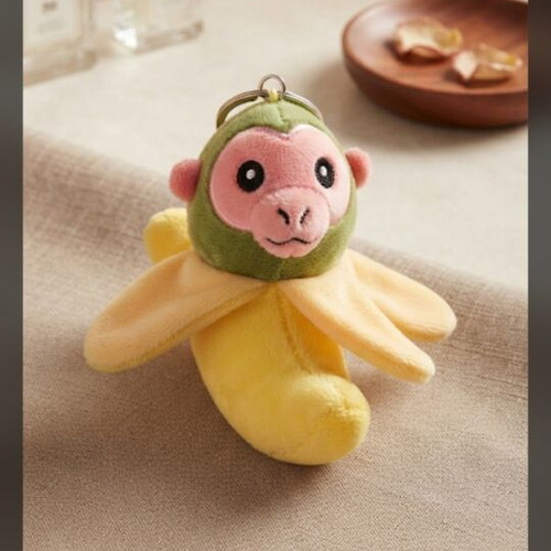 Chimpanzini Bananini Italian Brainrot Plush Keychain new