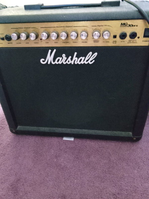 Marshall 30 guitar amplifier used