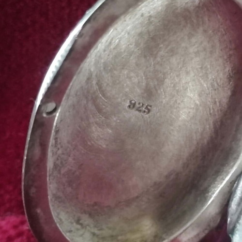 Silver 925 Vintage Opening Locket Pendant like new