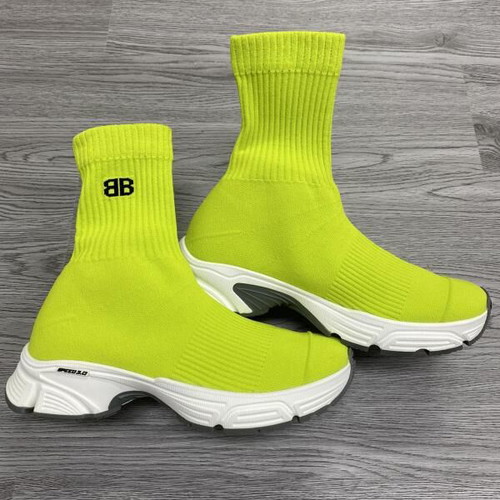Balenciaga Speed 3.0 sneakers new women's sock-style yellow shoes size 39