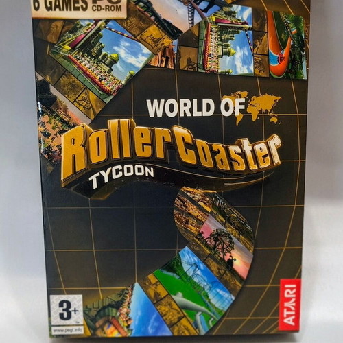 PC World of Rollercoaster Tycoon Atari σαν καινούργιο