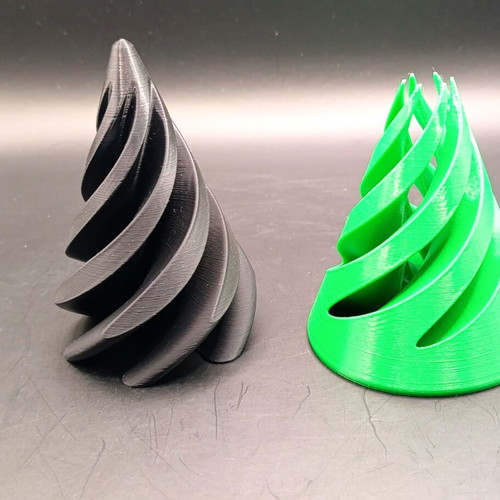 3D printed spiral cone fidget toy new, 10cm, stress relief toy