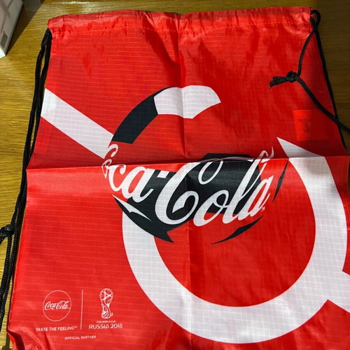 Coca Cola Russia World Cup 2018 collectible bags new