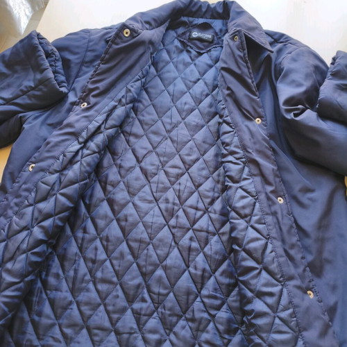Blue jacket used, size XL, casual straight fit