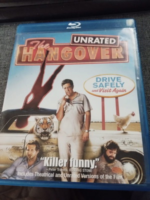 The Hangover Unrated Blu-Ray μεταχειρισμένο με ψηφιακό αντίγραφο και υπότιτλους