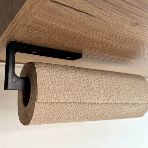3D Print Holder for Kitchen Roll like new, plastic PLA