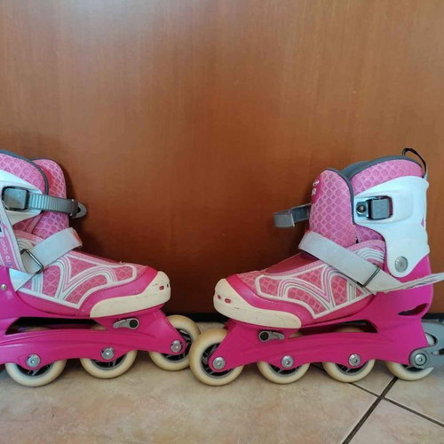 Micro Inline Roller Skates Adjustable Size 35-38 Like New