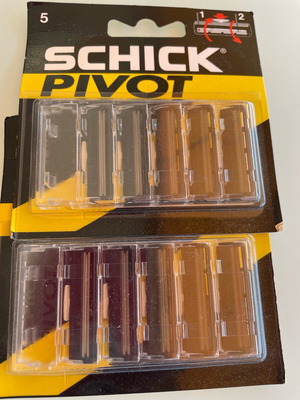 Ανταλλακτικά ξυραφάκια Schick Pivot σετ 2 τεμαχίων καινούργια