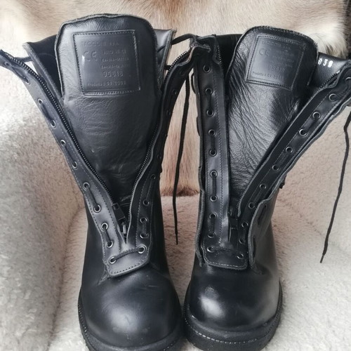 Tacconi leather boots new, size 45, black
