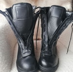 Tacconi leather boots new, size 45, black
