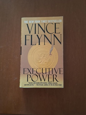 Executive Power by Vince Flynn like new, English