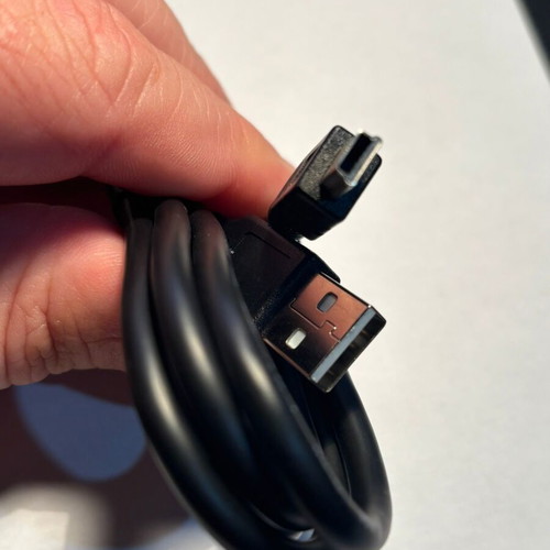 USB cable male Type A to mini B new, 1 meter