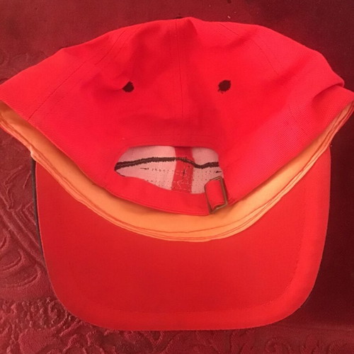 Jockey hat new, red and black, no name