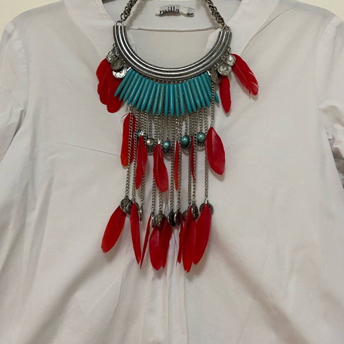Milla shirt new, white, size M
