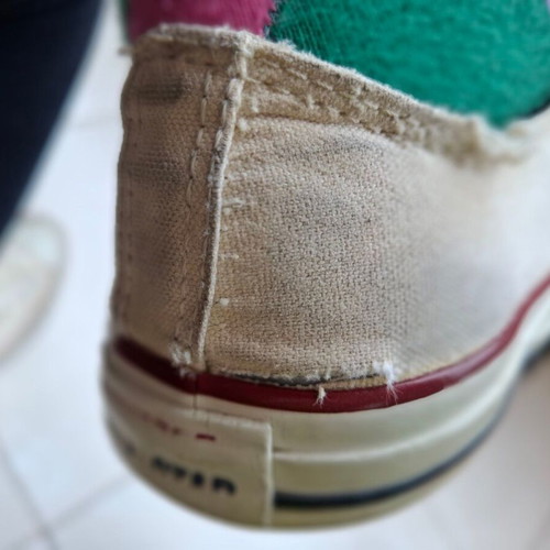 All Star Converse athletic shoes used, beige, size 39