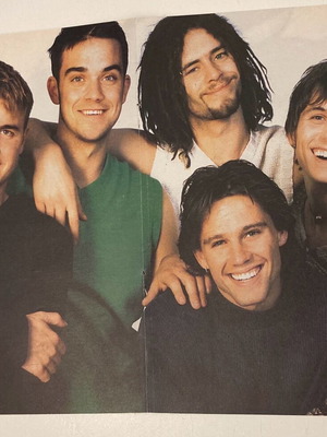 Take That - Eurydice Poster from magazine Katerina In good condition Price 4 Euros