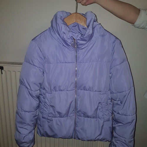 Stradivarius jacket used, lilac, size XS