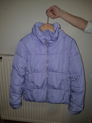 Stradivarius jacket used, lilac, size XS