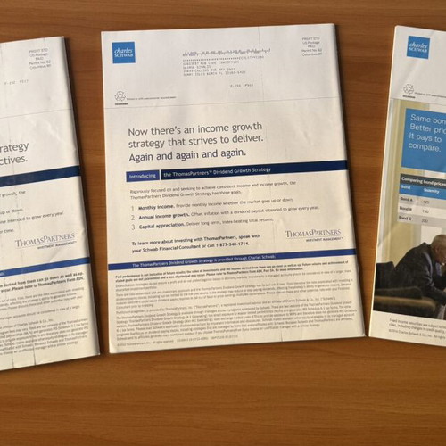 Charles Schwab On Investing magazine set, 3 issues 2013–2014