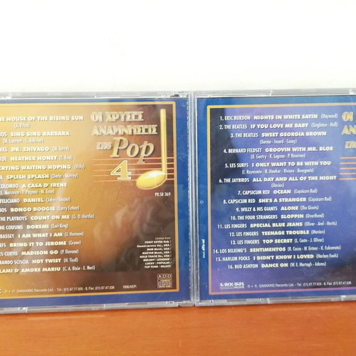 CD collection The Golden Memories of Pop like new
