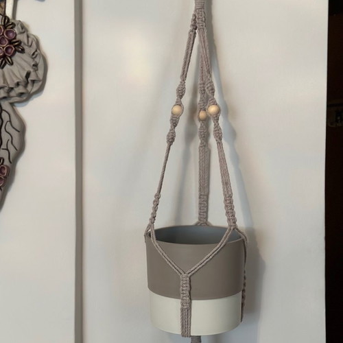 Macrame for hanging plant pot new handmade