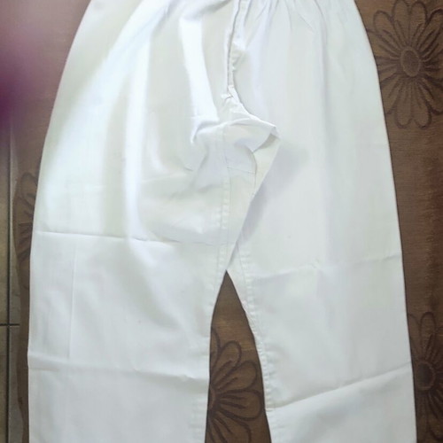 Tae Kwon Do uniform with equipment used