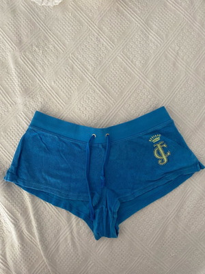 Juicy Couture shorts used, size medium, blue terry fabric