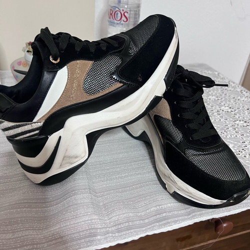 Renato Garini sneakers like new, platform, size 36, black multicolor