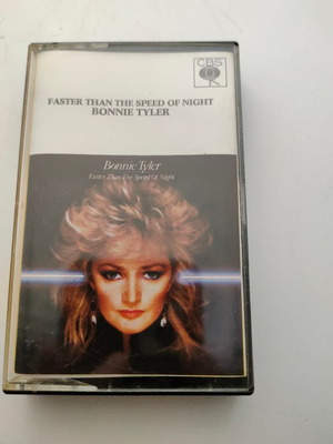 Bonnie Tyler Faster Than The Speed Of Night cassette tape like new, pop