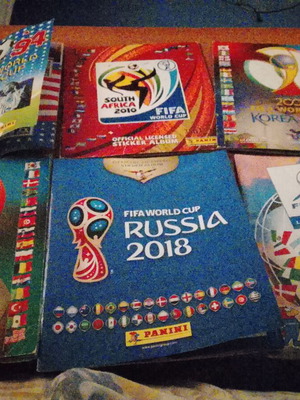 Συλλογή άλμπουμ Panini FIFA World Cup 1994–2018 μεταχειρισμένη