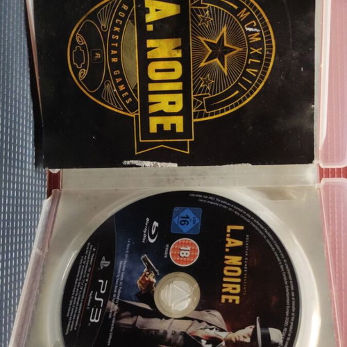 L. A. NOIRE PlayStation 3 used, slightly worn case