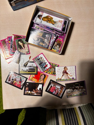 Hannah Montana cards and stickers like new