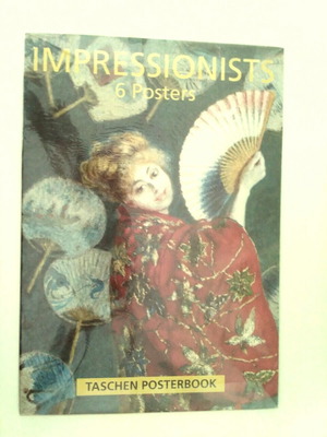 Impressionists 6 αφίσες κλειστό σφραγισμένο Taschen Posterbook