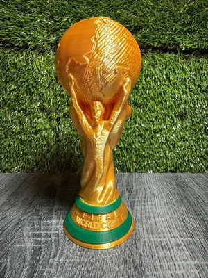 World Cup Trophy 3D print decorative 25cm without base