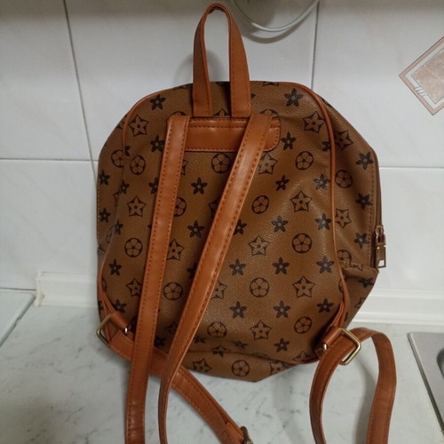 Backpack beige and brown like new