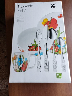 WMF Tierwelt children's 7-piece dinner set new