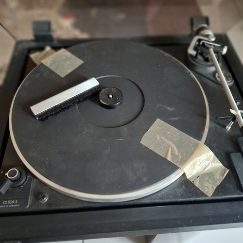 Dual CS 505-3 turntable used, for repair or spare parts