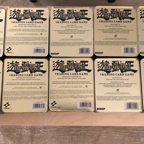 Yu-Gi-Oh! Collector’s Tins 2002-2003 like new, collectible tin set