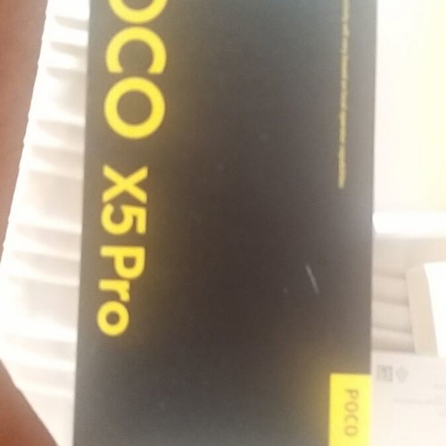 Poco X5pro box with accessories like new