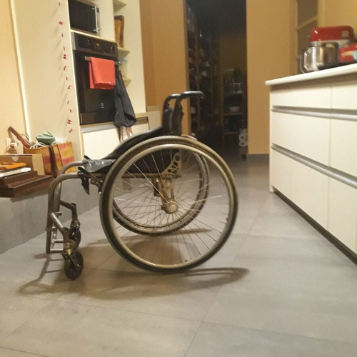 Quickie Sports Wheelchair used, titanium frame, manual